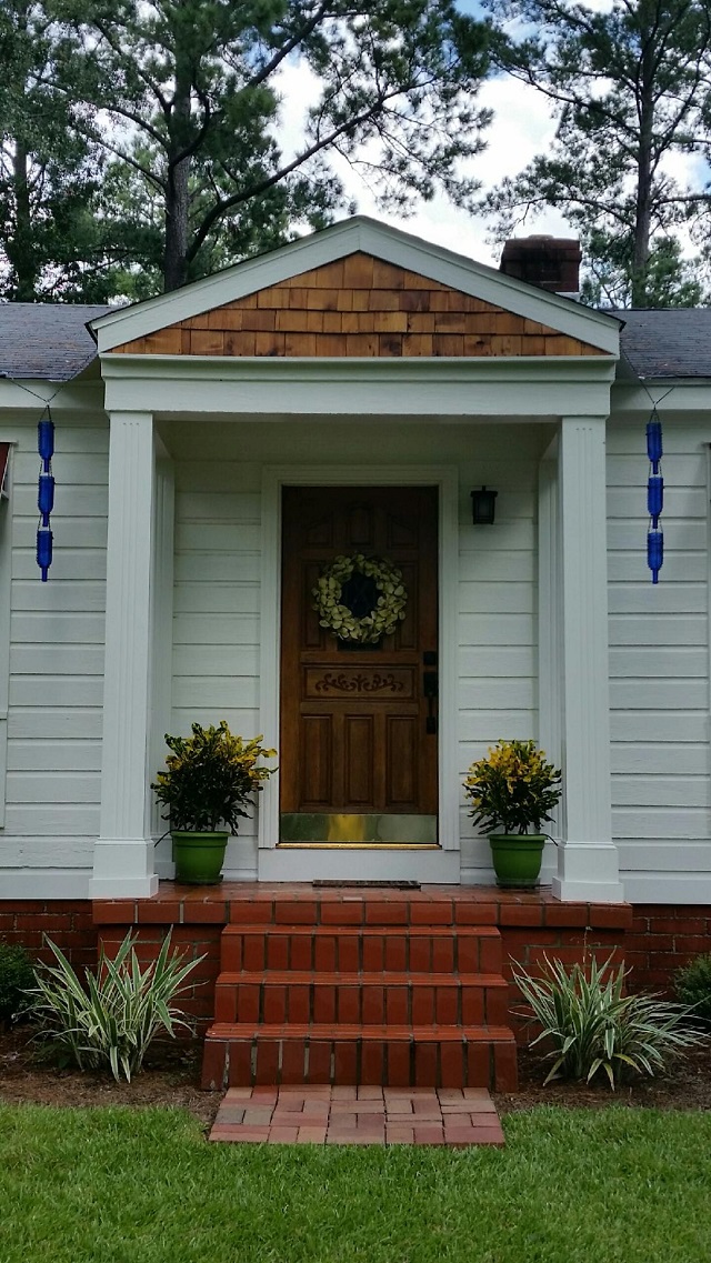 Blue 3 Bottle Rain Chime